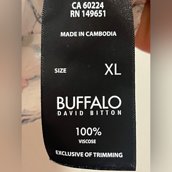 Buffalo by David Bitton size XL women’s blouse - Picture 6 of 10